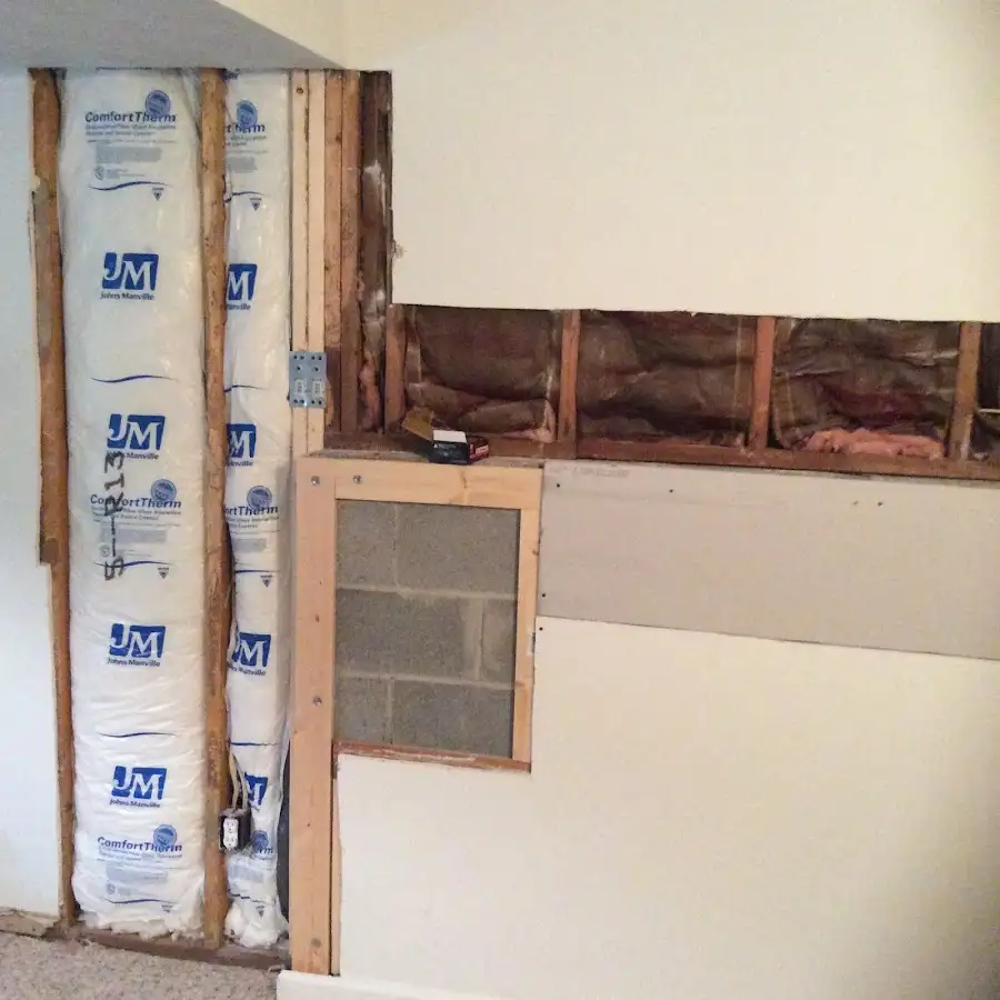 Wall insulation replacement during Odor Removal & Deodorization in Fort Atkinson